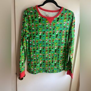 Santa Bedtime Long Sleeve Sleep Shirt